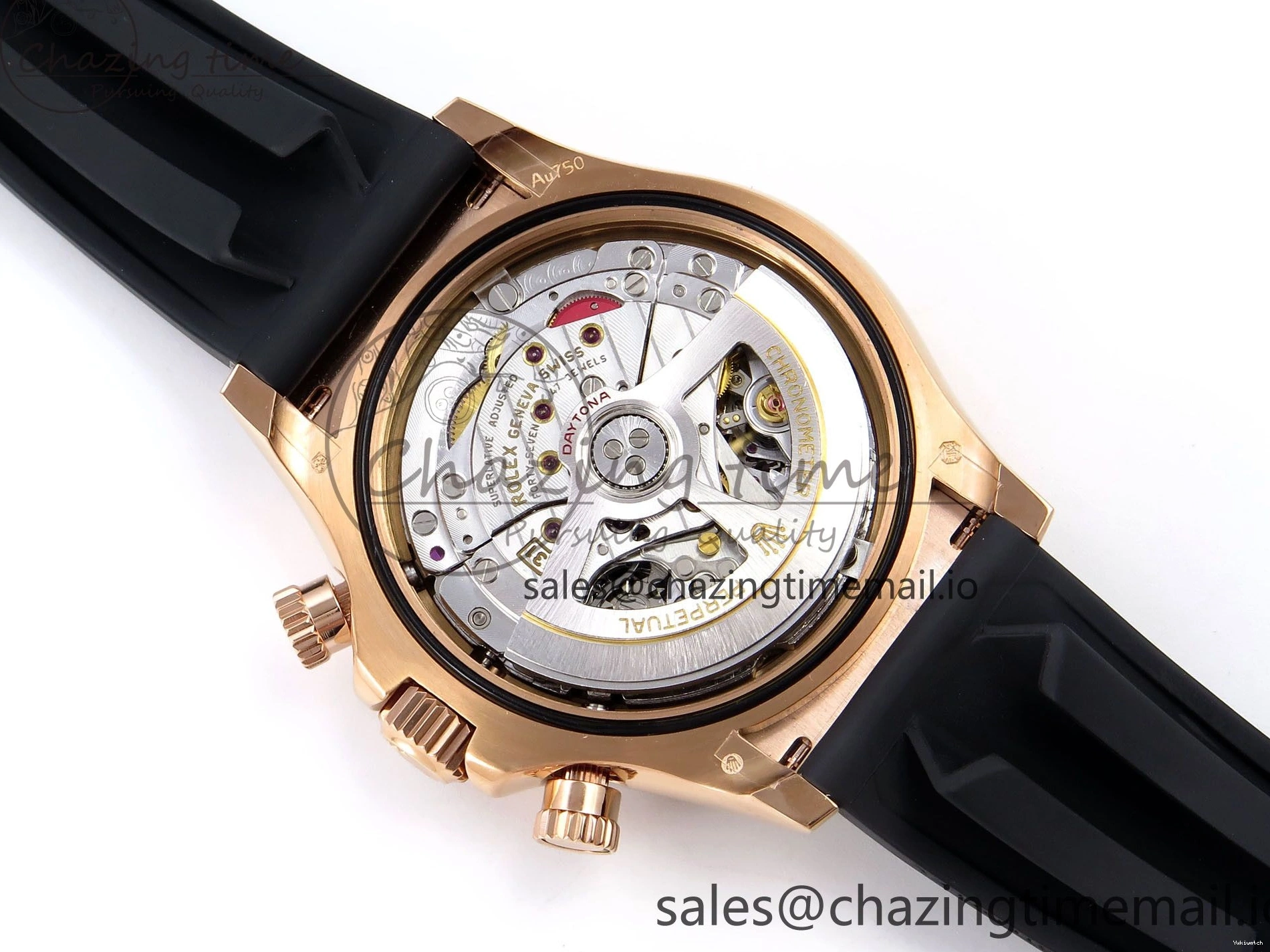 1:1 V6（Gain Dial SH4131 on Oysterflex Daytona RG 126515 Best Strap Weight） Black QF Edition 0524
